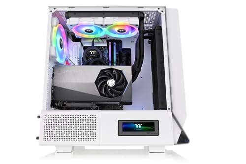Thermaltake Ceres 300 ATX Mid Tower White Tempered Glass ARGB image