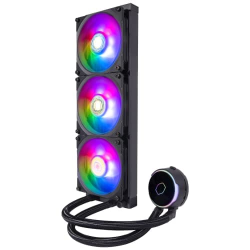 Cooler Master MasterLiquid PL360 FLUX 72.37 CFM Water 360mm Black image