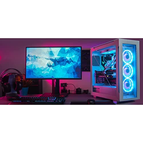 Thermaltake Divider 500 ATX Mid Tower Snow Tempered Glass ARGB image