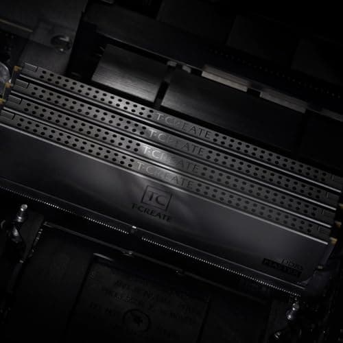 TEAMGROUP T-Create Master Black Registered DDR5-6400 CL32 64GB (4x16GB) image