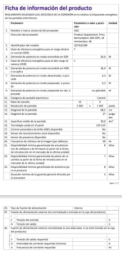 AOC Q27G2E/BK 27" 1440p 155Hz VA Monitor image