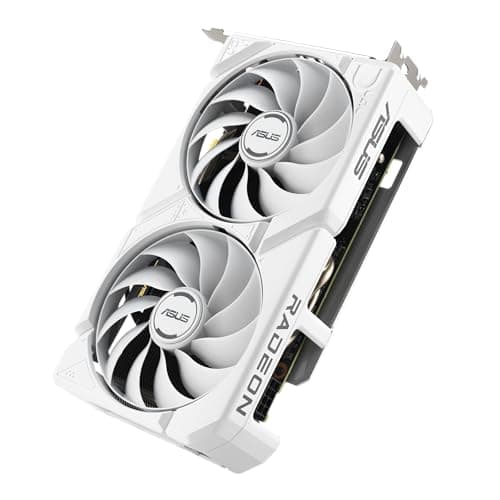 ASUS Dual Radeon RX 9060 XT 16GB GDDR6 White Edition image