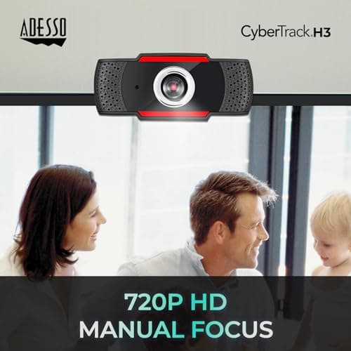 Adesso CyberTrack H3 720p Webcam image