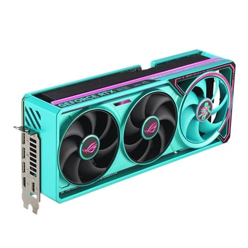 Asus ROG Astral OC HATSUNE MIKU EDITION GeForce RTX 5080 16GB GDDR7  image