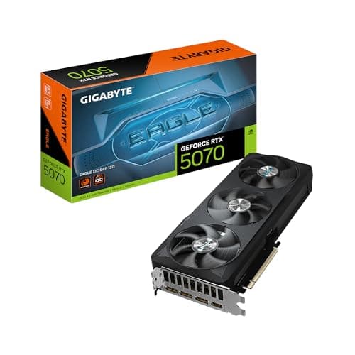 Gigabyte EAGLE OC SFF GeForce RTX 5070 12GB GDDR7 Black image
