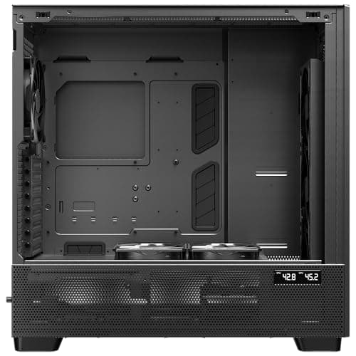Antec FLUX PRO ATX Full Tower Black / Brown Tempered Glass image