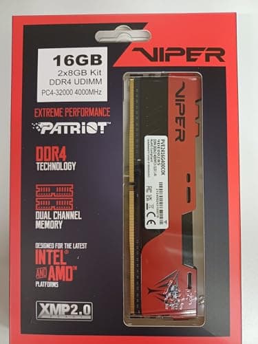 Patriot Viper Elite II Red / Black DDR4-4000 CL20 16GB (2x8GB) image