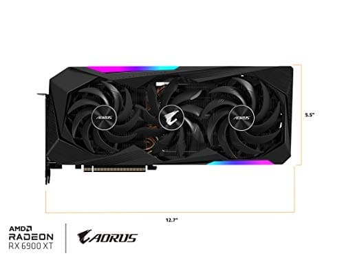 Gigabyte AORUS MASTER Radeon RX 6900 XT 16GB GDDR6 Black / Silver image