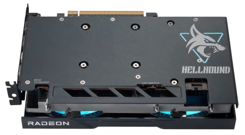 PowerColor Hellhound Radeon RX 7600 8GB GDDR6 Black image