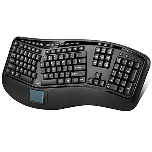 Adesso WKB-4500UB Wireless Ergonomic Keyboard image