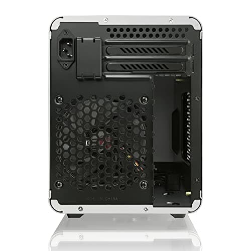 RAIJINTEK Metis Plus Mini-ITX Tower White with Acrylic Side Panel and USB 3.2 Gen 1 Type-A Front Panel image