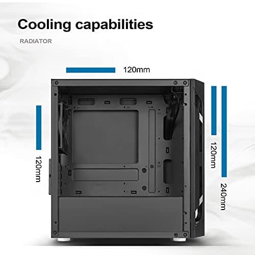 Silverstone FARA H1M MicroATX Mini Tower Black image