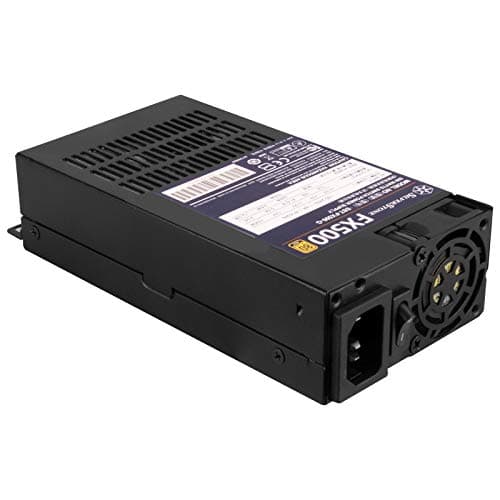 Silverstone FX500-G Black Flex ATX 500W Non-Modular 80+ Gold Certified image