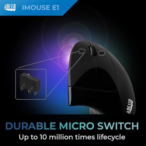 Adesso iMouse E1 Wired Optical Mouse image