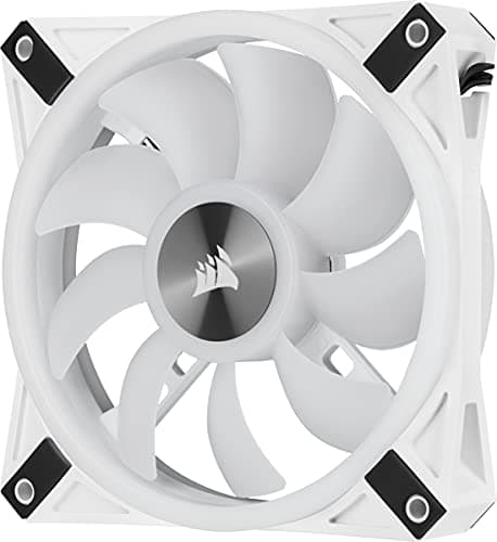 Corsair iCUE QL120 120mm White/Black PWM RGB 41.8 CFM image