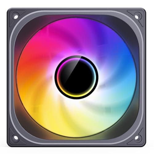 Jonsbo ZB-120BR 120mm Black PWM Addressable RGB 65.26 CFM 1-Pack image