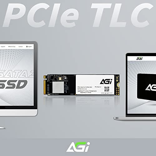 AGI AI298 1TB M.2-2280 SSD PCIe 3.0 X4 NVMe image