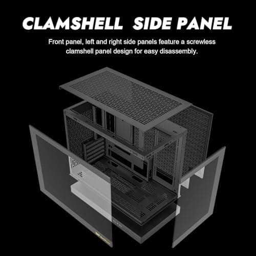 darkFlash Floatron F1 mATX Black image