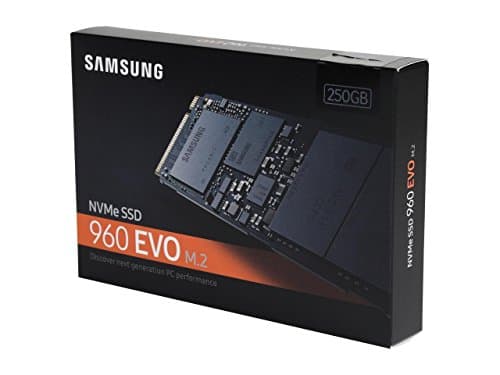 Samsung 960 Evo 250GB SSD M.2-2280 PCIe 3.0 x4 NVMe image