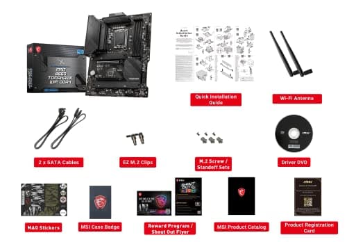 MSI B660 MAG TOMAHAWK WIFI DDR4 ATX image