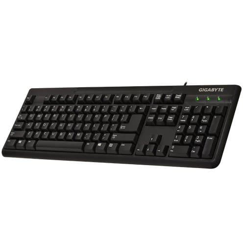 Gigabyte GK-KM3100 Wired Standard Keyboard With Optical Mouse image