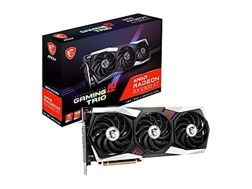 MSI GAMING Z TRIO Radeon RX 6900 XT 16GB GDDR6 Silver / Black image
