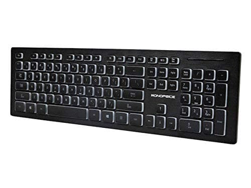 Monoprice 11795 Wired Slim Keyboard image