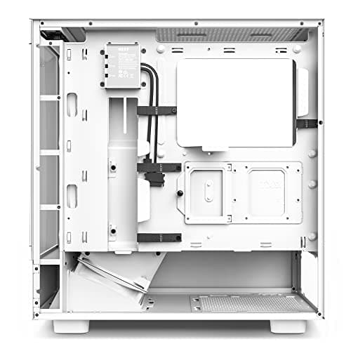 NZXT H5 Elite ATX Mid Tower White Tempered Glass image