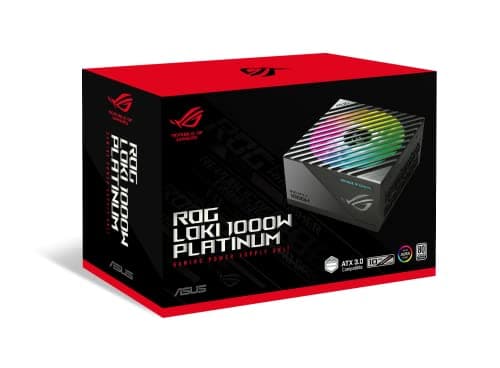 Asus ROG LOKI Silver / Black SFX 1000W Fully Modular 80+ Platinum Certified image