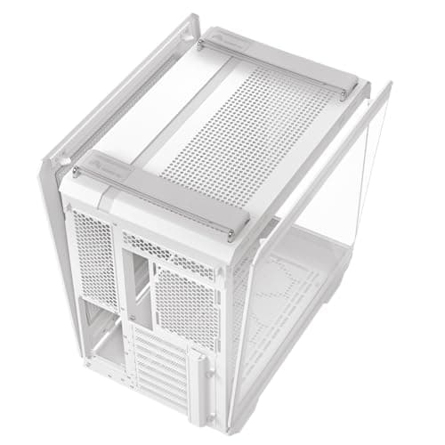 Asus TUF Gaming GT502 Horizon ATX Mid Tower White with Tempered Glass Side Panel and USB 3.2 Gen 2 Type-C, USB 3.2 Gen 1 Type-A image