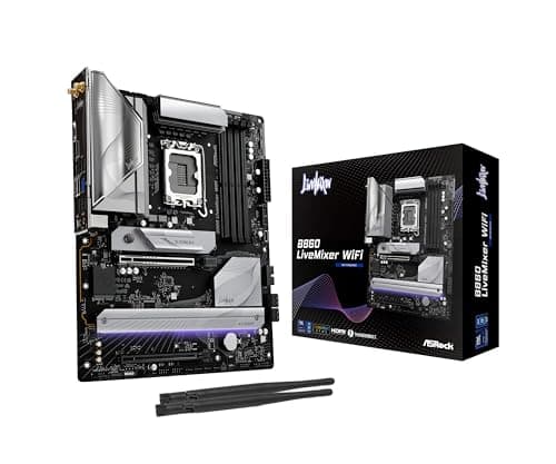 ASRock B860 LiveMixer WiFi LGA1851 DDR5 ATX image