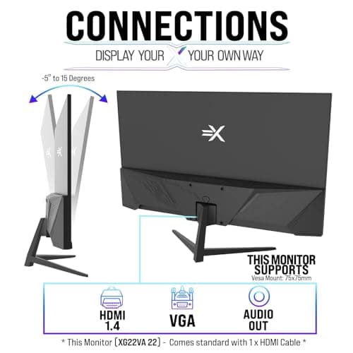X= XG22VA 21.4" 1080p 75Hz VA Monitor image