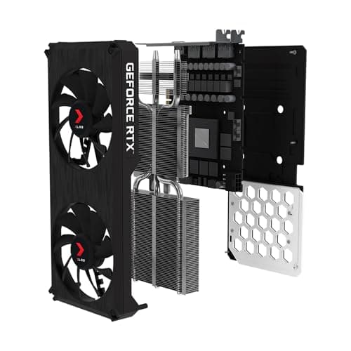 PNY VERTO GeForce RTX 3060 Ti LHR 8GB GDDR6 Black image