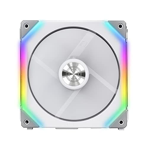 Lian Li Uni Fan SL 140mm White Addressable RGB PWM 70.5 CFM 2-Pack image