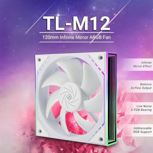 Thermalright TL-M 120mm White PWM ARGB image