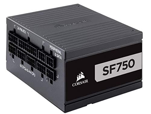 Corsair SF Series SF750 — 750 Watt 80 PLUS® Platinum Certified High Performance SFX PSU image