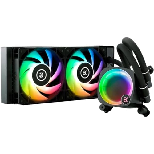 EK EK-Nucleus AIO CR240 Lux D-RGB 72 CFM Water 240mm Black image