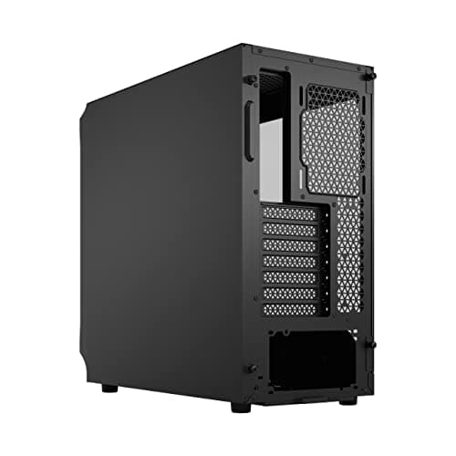 Fractal Design Focus 2 ATX Mid Tower Black Tempered Glass Side Panel USB 3.2 Gen 1 Type-A image