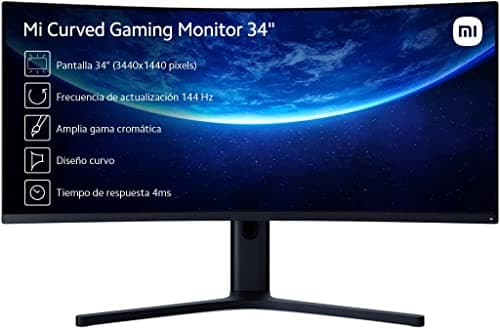 Xiaomi Mi 34" 3440x1440 144Hz VA Curved Monitor image