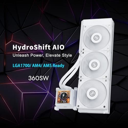 Lian Li Hydroshift LCD Water 360mm White image
