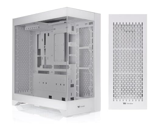 Thermaltake CTE E660 MX ATX Mid Tower White with Tempered Glass Side Panel and USB 3.2 Gen 2 Type-C, USB 3.2 Gen 1 Type-A image