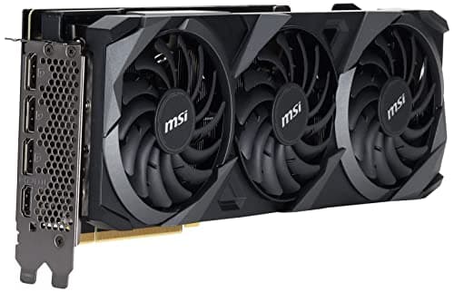 MSI VENTUS 3X PLUS OC GeForce RTX 3080 10GB LHR 10GB GDDR6X Black image