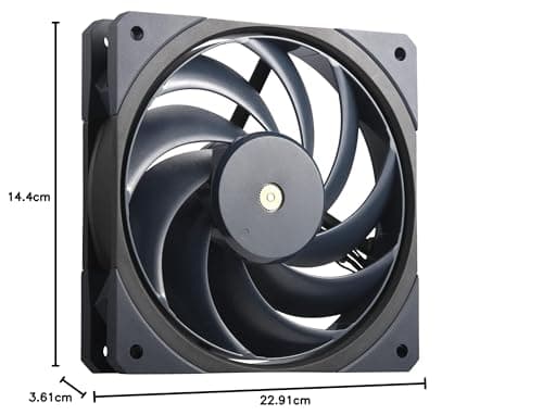 Cooler Master Mobius OC 120mm Blue / Black PWM 88.1 CFM image