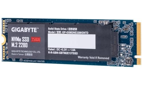 Gigabyte GP-GSM2NE3256GNTD 256GB SSD M.2 PCIe 3.0 NVMe image