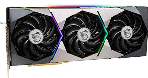 MSI SUPRIM X GeForce RTX 3070 Ti 8GB GDDR6X Black / Silver image