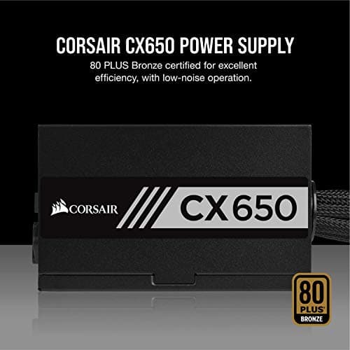 Corsair CX650 (2017) ATX 650W Non-Modular 80+ Bronze Certified image