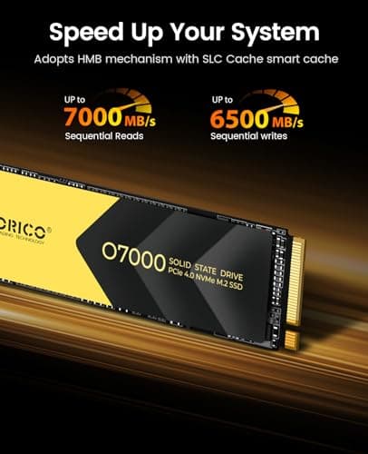 Orico O7000 2TB M.2-2280 SSD PCIe 4.0 X4 NVMe image