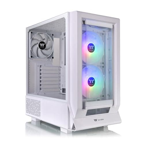 Thermaltake Ceres 350 MX ATX Mid Tower White with Tempered Glass Side Panel and USB 3.2 Gen 2 Type-C USB 3.2 Gen 1 Type-A main image