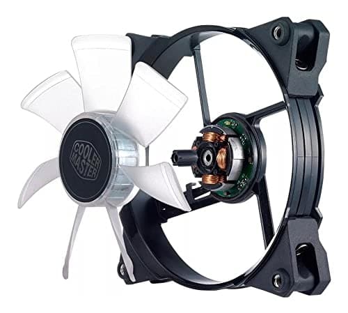 Cooler Master JetFlo 120mm Black PWM 95 CFM Blue LED image