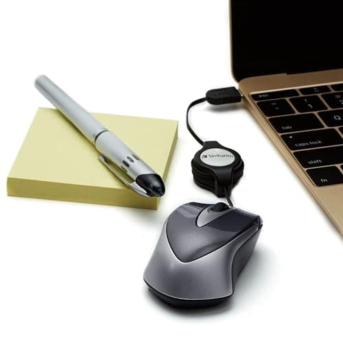 Verbatim 98113 Go Mini Travel Wired Optical Mouse image